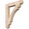 Ekena Millwork Olympic Arts & Crafts Smooth Bracket, Douglas Fir, 5 1/2"W x 38"D x 44"H BKT06X38X44OLY03SDF - alternate 1